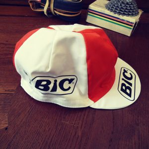 BIC Ocana Anquetil Equipe cycliste casquette vintage cyclisme