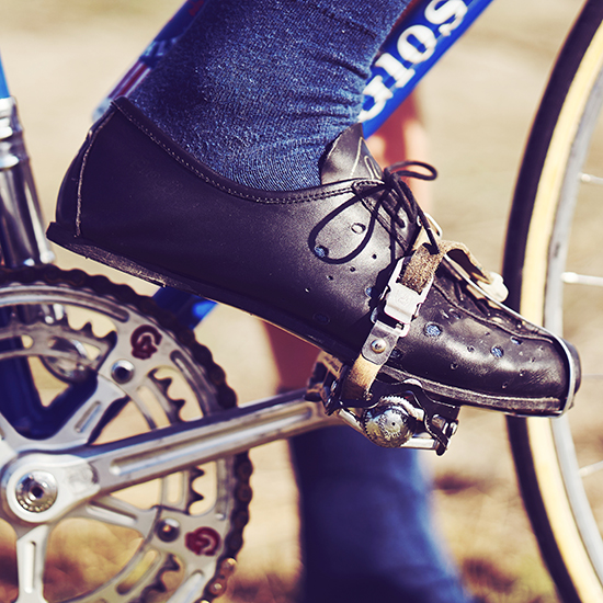 Prooü Mendrisio Corsa Toe Clip Cycling Shoes Retro L'Eroica NEW 